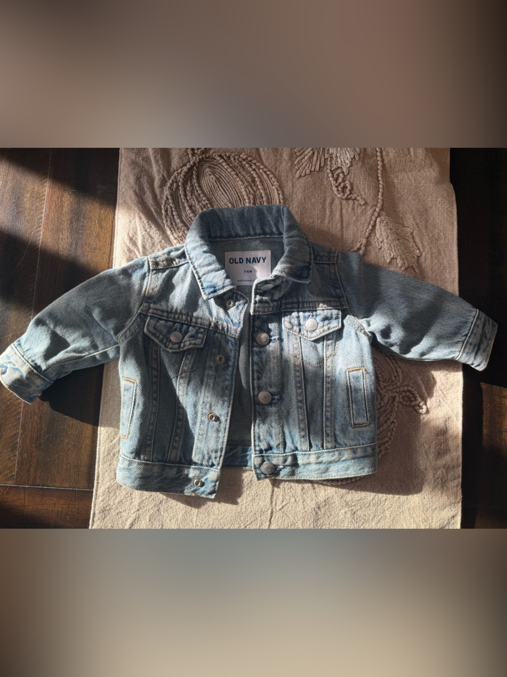 Old Navy Kids Light Blue Denim Jacket